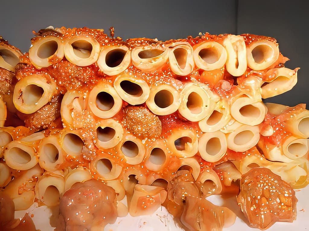 TIMBALLO DI ZITI CON POLPETTINE