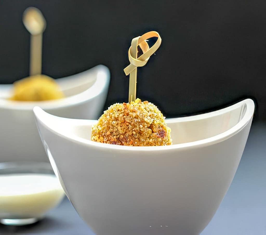 POLPETTE DI CURRY DI CECI E QUINOA