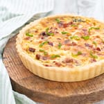 QUICHE ALLA CIPOLLA E PANCETTA