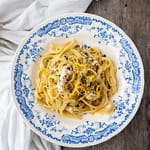 LINGUINE RISOTTATE CON LE CANOCCHIE