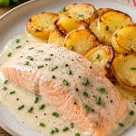 Salmone in salsa cremosa