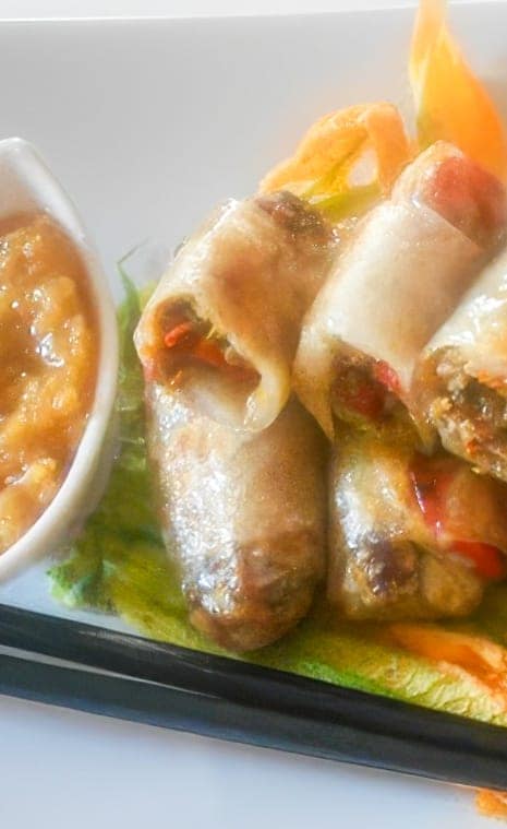 INVOLTINI MEDITERRANEI CON SALSA AGROFRUTTOSA
