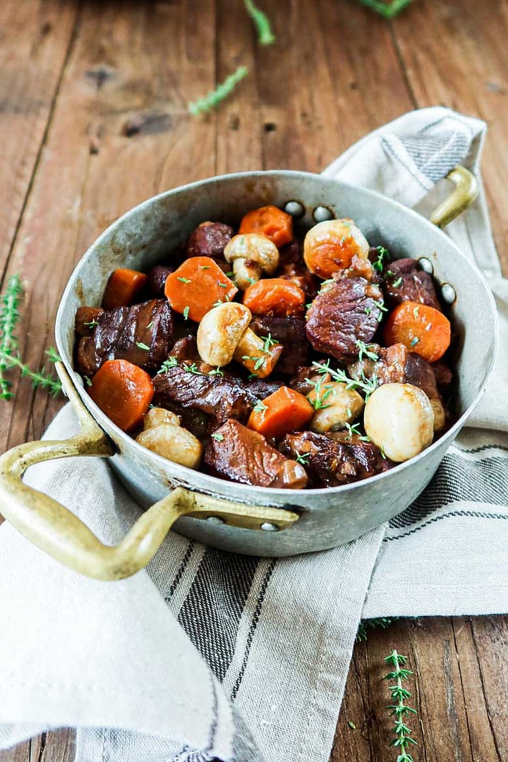Boeuf Bouguignon di Julia Child BOEUF BOURGUIGNONNE DI JULIA CHILD