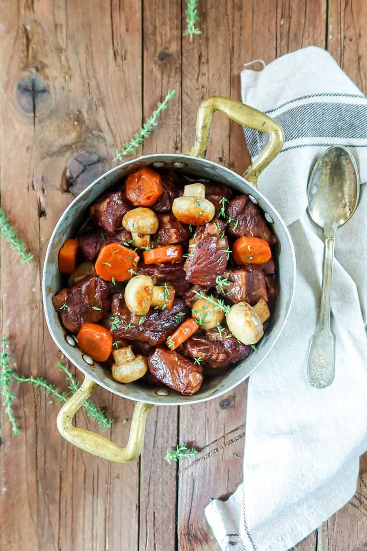 Boeuf Bouguignon di Julia Child BOEUF BOURGUIGNONNE DI JULIA CHILD