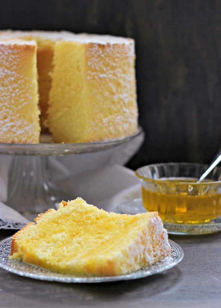 CHIFFON CAKE ALL'ARANCIA CHIFFON CAKE ALL'ARANCIA