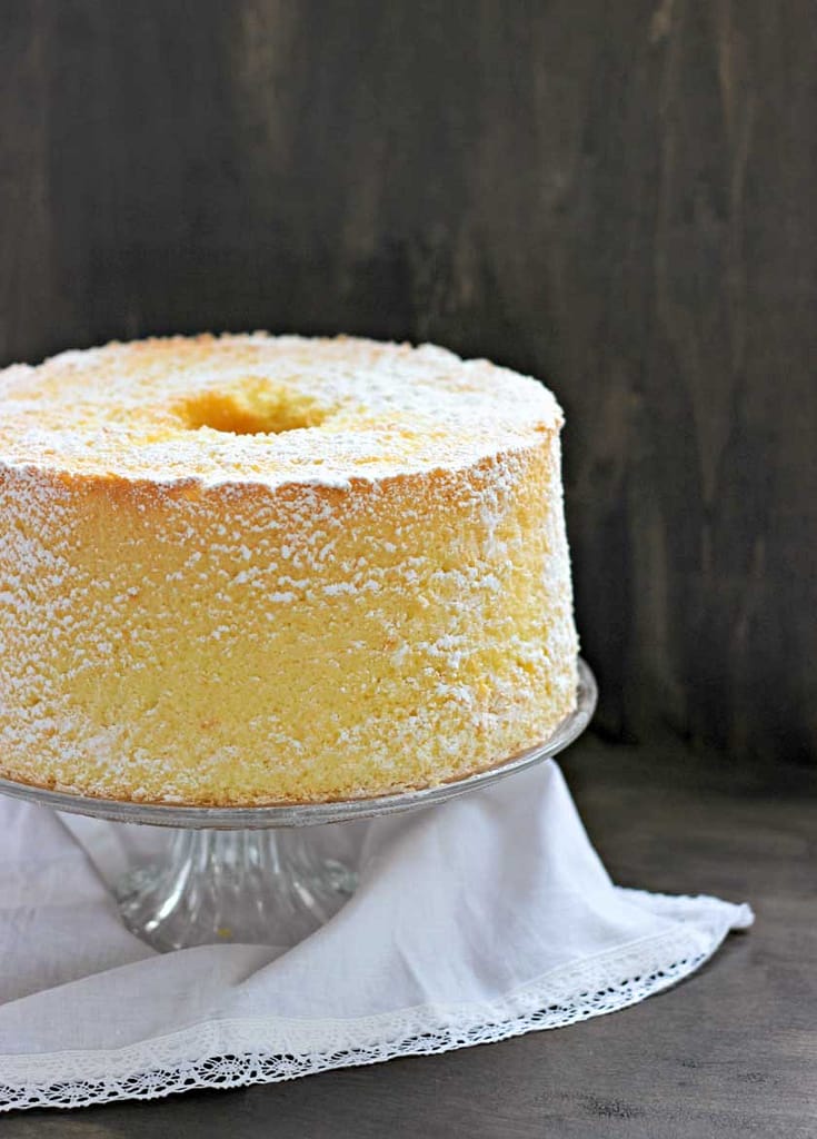CHIFFON CAKE ALL'ARANCIA CHIFFON CAKE ALL'ARANCIA