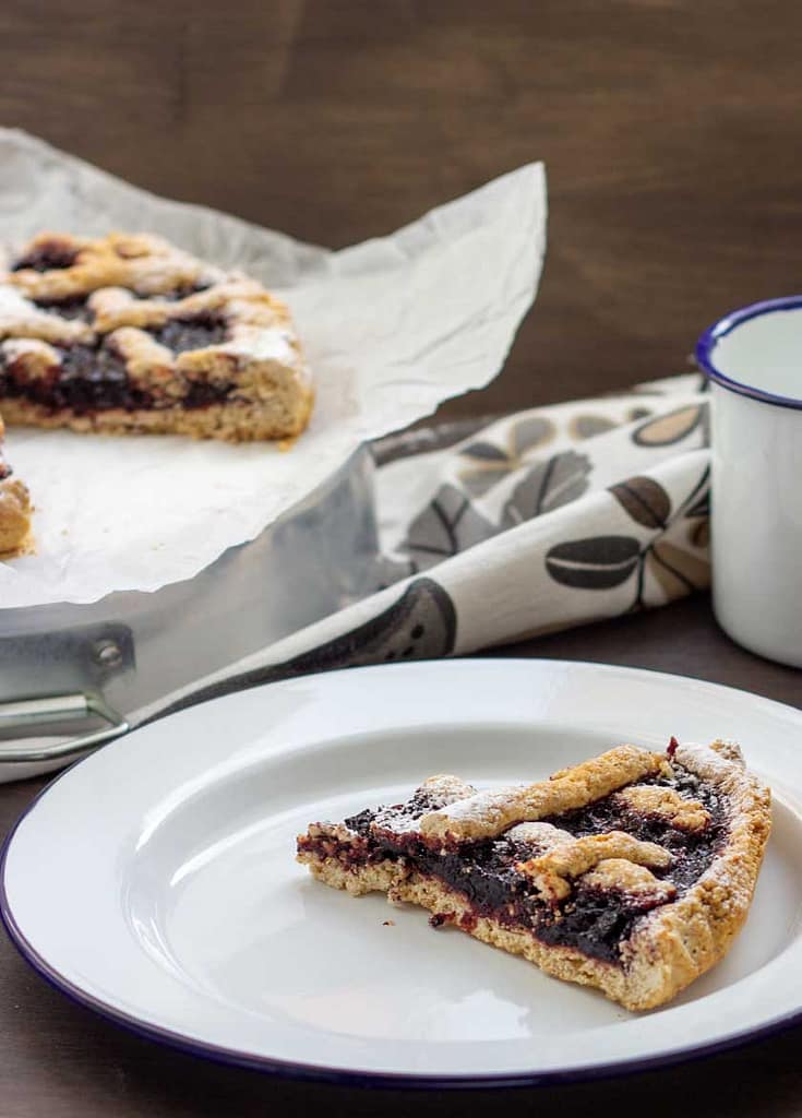CROSTATA INTEGRALE SENZA BURRO CROSTATA INTEGRALE SENZA BURRO