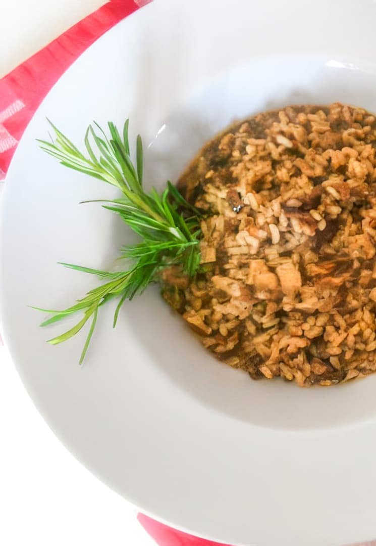 RISOTTO ALL'ANATRA