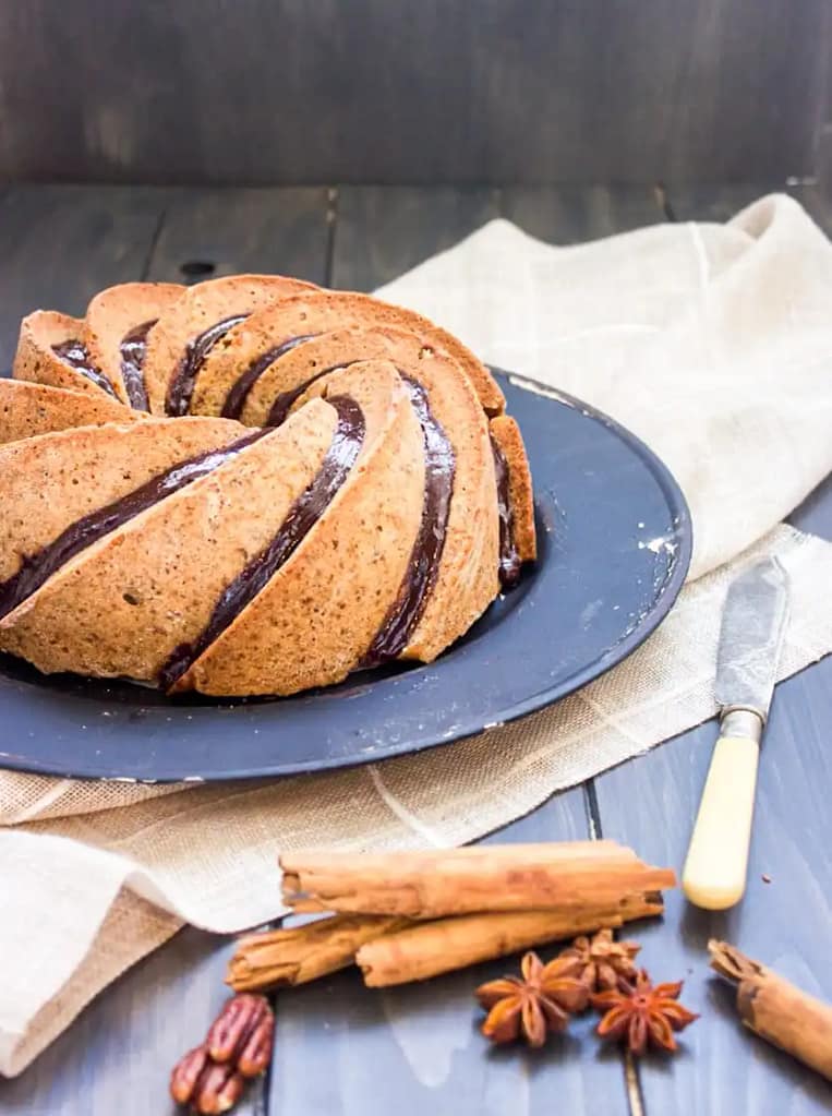 Bundt Cake alle Pere e Noci Pecan