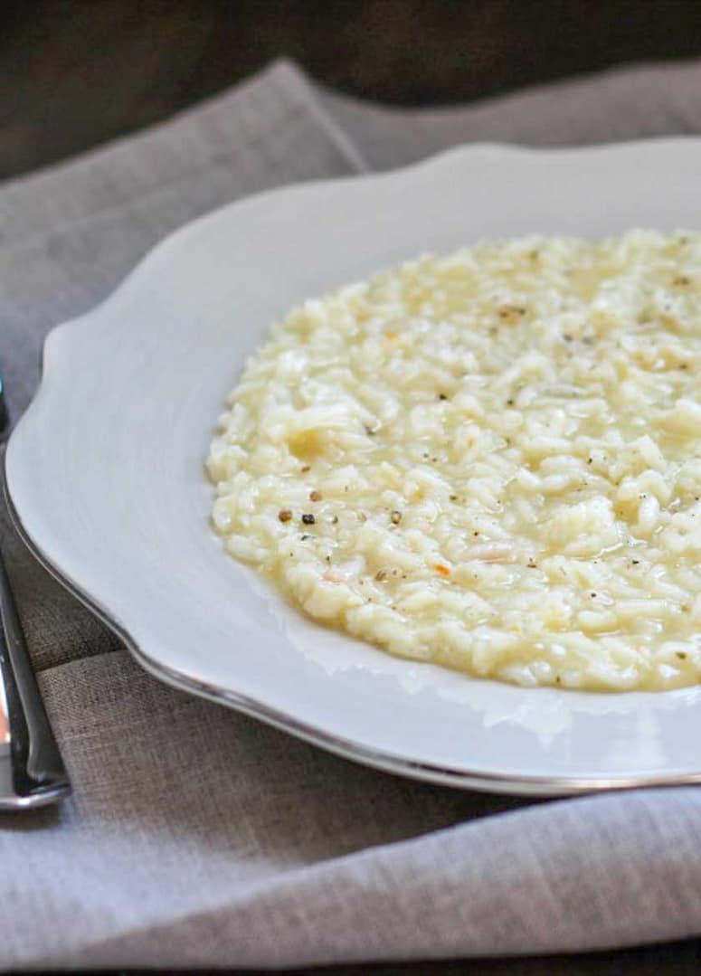 RISOTTO AL PESCE PERSICO
