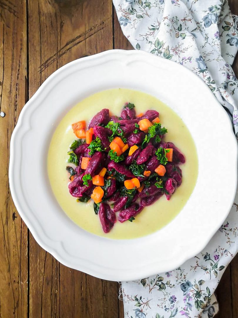 GNOCCHI DI BARBABIETOLA SENZA PATATE