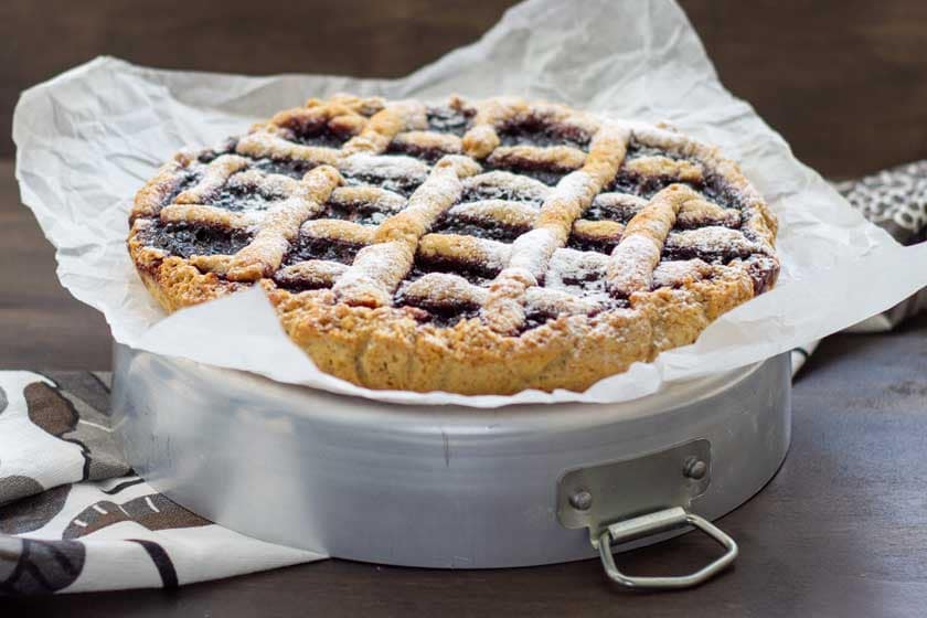 CROSTATA INTEGRALE SENZA BURRO CROSTATA INTEGRALE SENZA BURRO