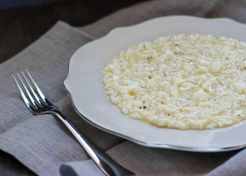RISOTTO AL PESCE PERSICO RISOTTO AL PESCE PERSICO