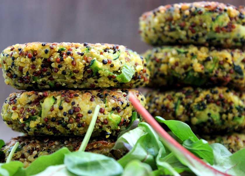 POLPETTE DI QUINOA E ZUCCHINE POLPETTE DI QUINOA E ZUCCHINE